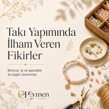 Boncuk, Kurdele ve Örgü İplikleriyle El İşi Fikirleri