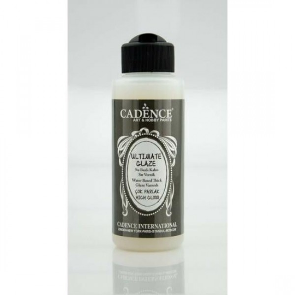 Cadence Ultimate Glaze Kalın Sır Vernik 120 Ml Parlak