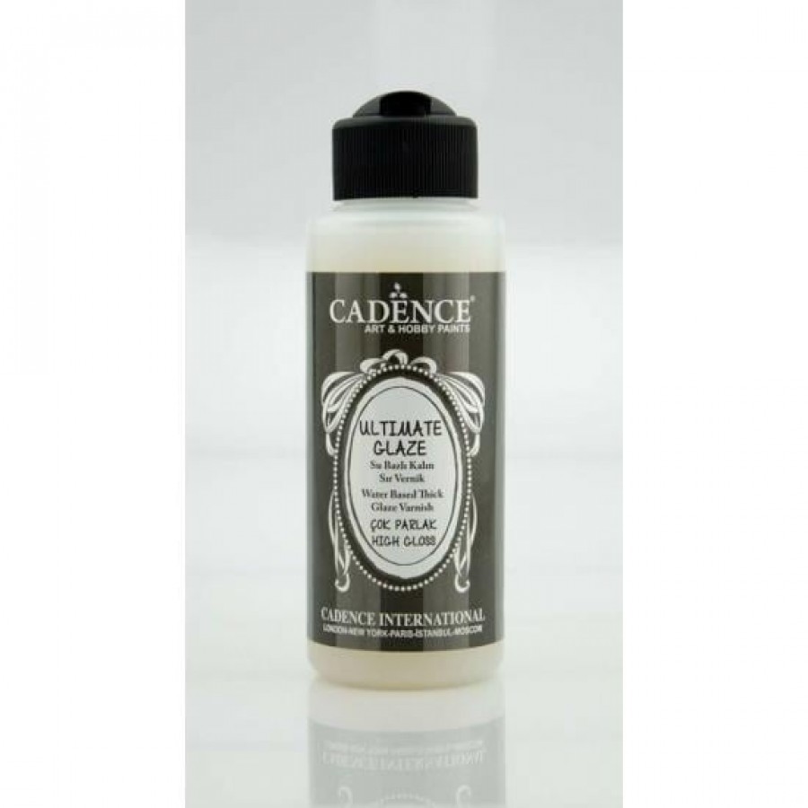 Cadence Ultimate Glaze Kalın Sır Vernik 120 Ml Parlak