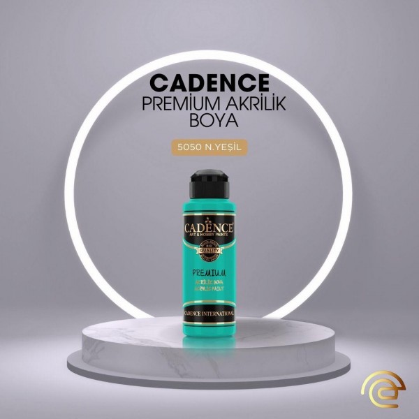 Cadence PREMİUM AKRİLİK BOYA 120 ML 5050 N.YEŞİL Cadence PREMİUM AKRİLİK BOYA 120 ML 5050 N.YEŞİL