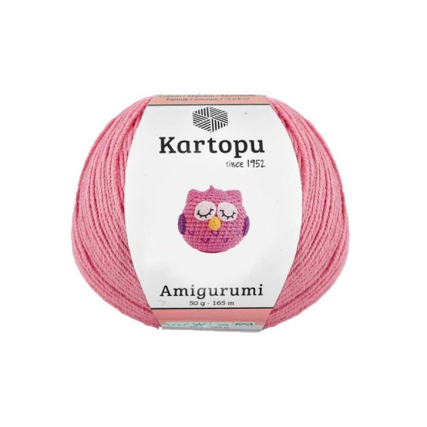 KARTOPU,AMİGURUMİ K0766 ORTA PEMBE