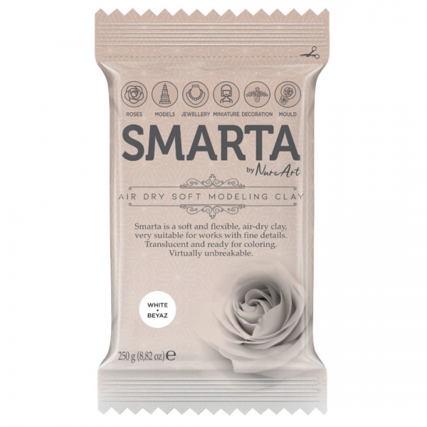 SMARTA HAVAYLA KURUYAN MODELLEME HAMURU BEYAZ 250GR