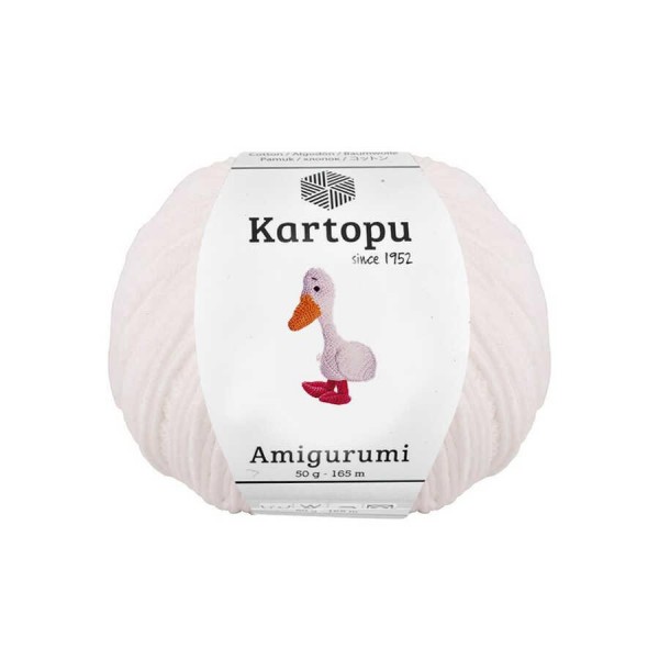 KARTOPU,AMİGURUMİ K0010 BEYAZ
