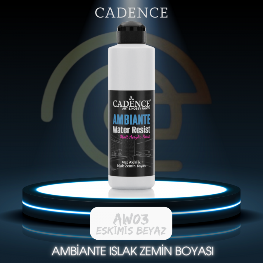 AW03 Eskimiş Beyaz Ambiante Islak Zemin Boyası 250ML + Katalizör 10GR