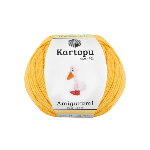 KARTOPU,AMİGURUMİ K0317 MAT KOYU SARI