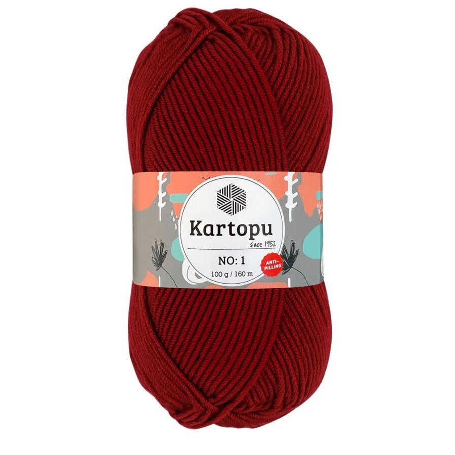 KARTOPU,NO 1 K0125 AÇIK KIRMIZI