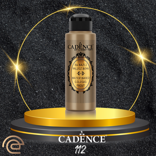 SU BAZLI YALDIZ BOYA 120 ML 112 MAJESTİK ALTIN