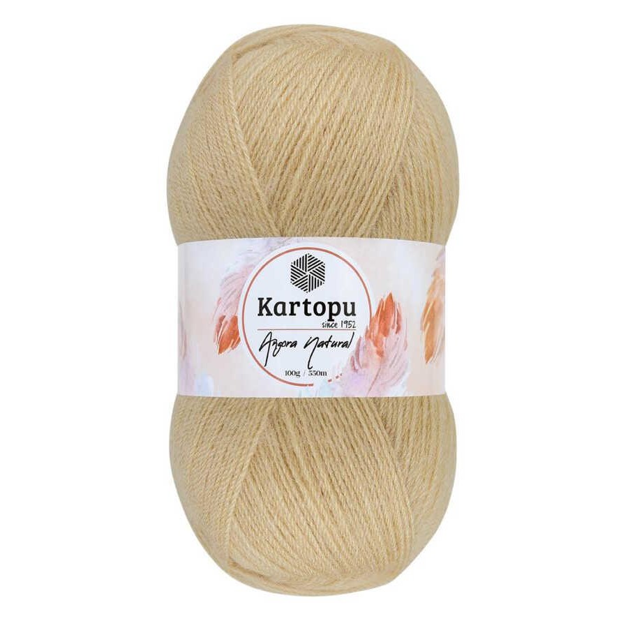 KARTOPU,ANGORA NATURAL K0837 NOHUT