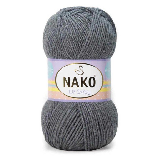 NAKO,ELİT BABY 00790 KOYU GRİ MELANJ
