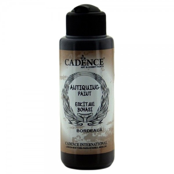 Cadence Antique Paint Eskitme Boyası 120Ml 303 Bordo