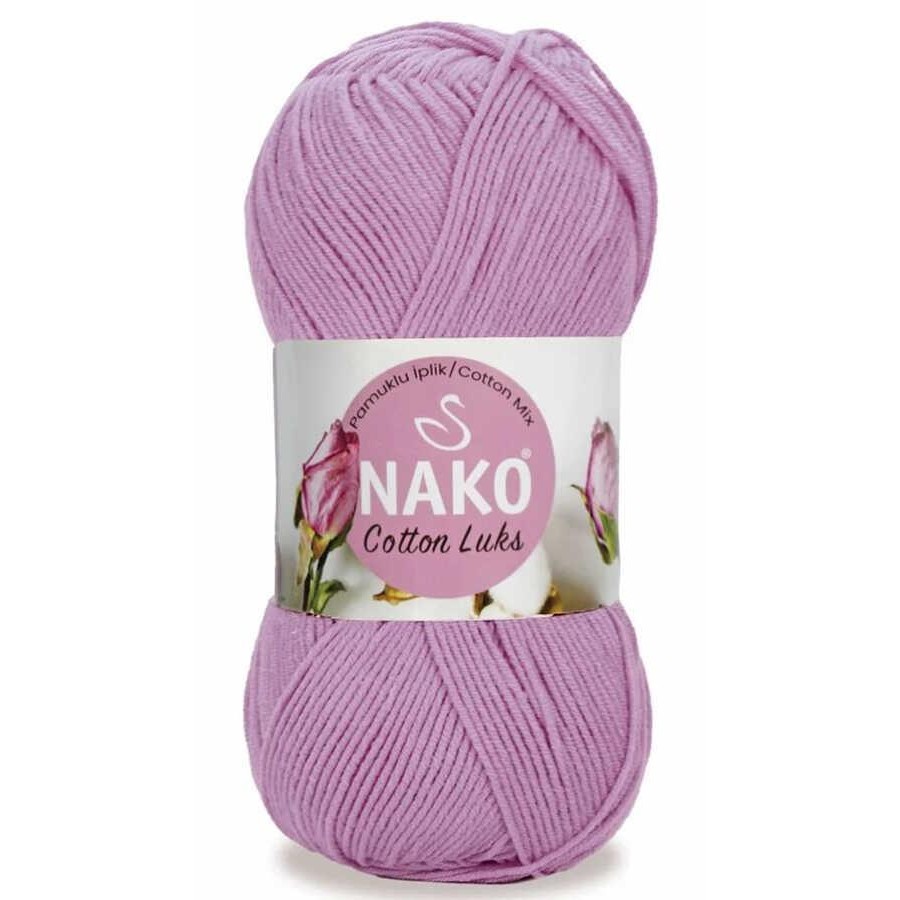 NAKO,COTTON LUKS 97585 LİLA PEMBE