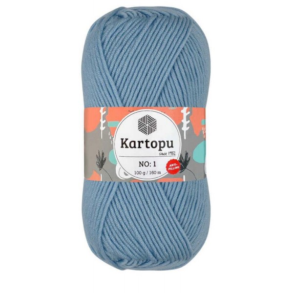 KARTOPU,NO 1 K0544 BEBE MAVİ