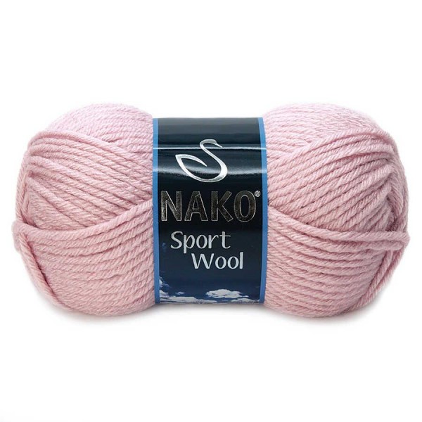 NAKO,SPORT WOOL 10639 PUDRA