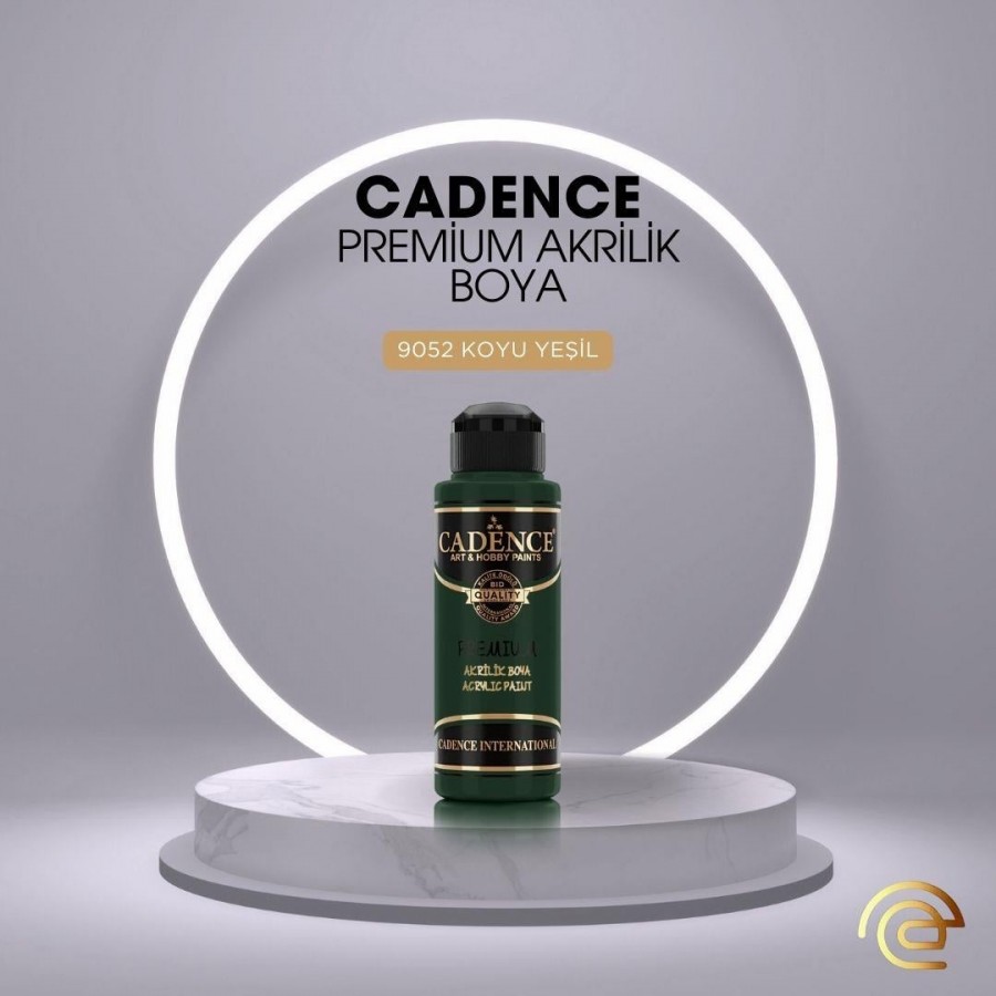 Cadence PREMİUM AKRİLİK BOYA 120 ML 9052 KOYU YEŞİL Cadence PREMİUM AKRİLİK BOYA 120 ML 9052 KOYU YEŞİL