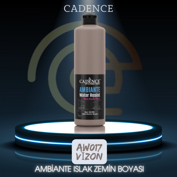 AW17 Vizon Ambiante Islak Zemin Boyası 500ML + Katalizör 20GR