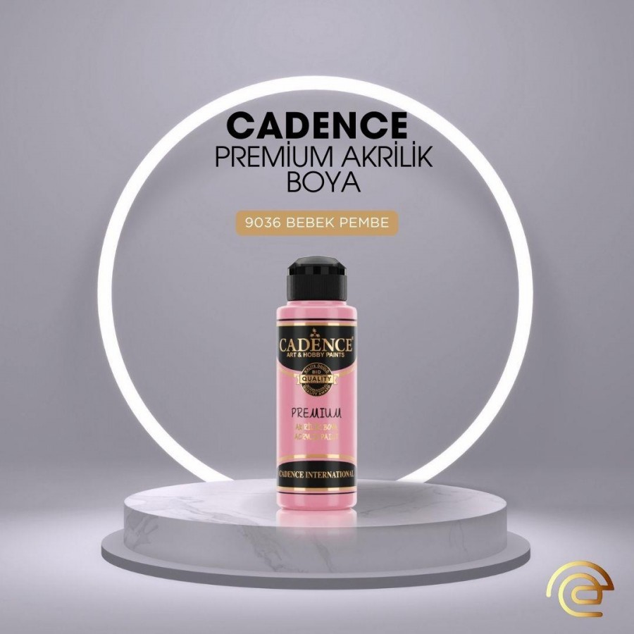 Cadence PREMİUM AKRİLİK BOYA 120 ML 9036 BEBEK PEMBE