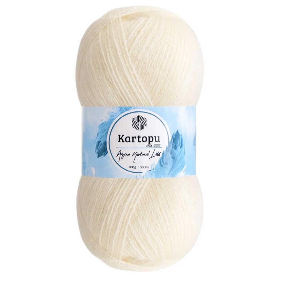 KARTOPU,ANGORA NATURAL LUX K0025 KREM