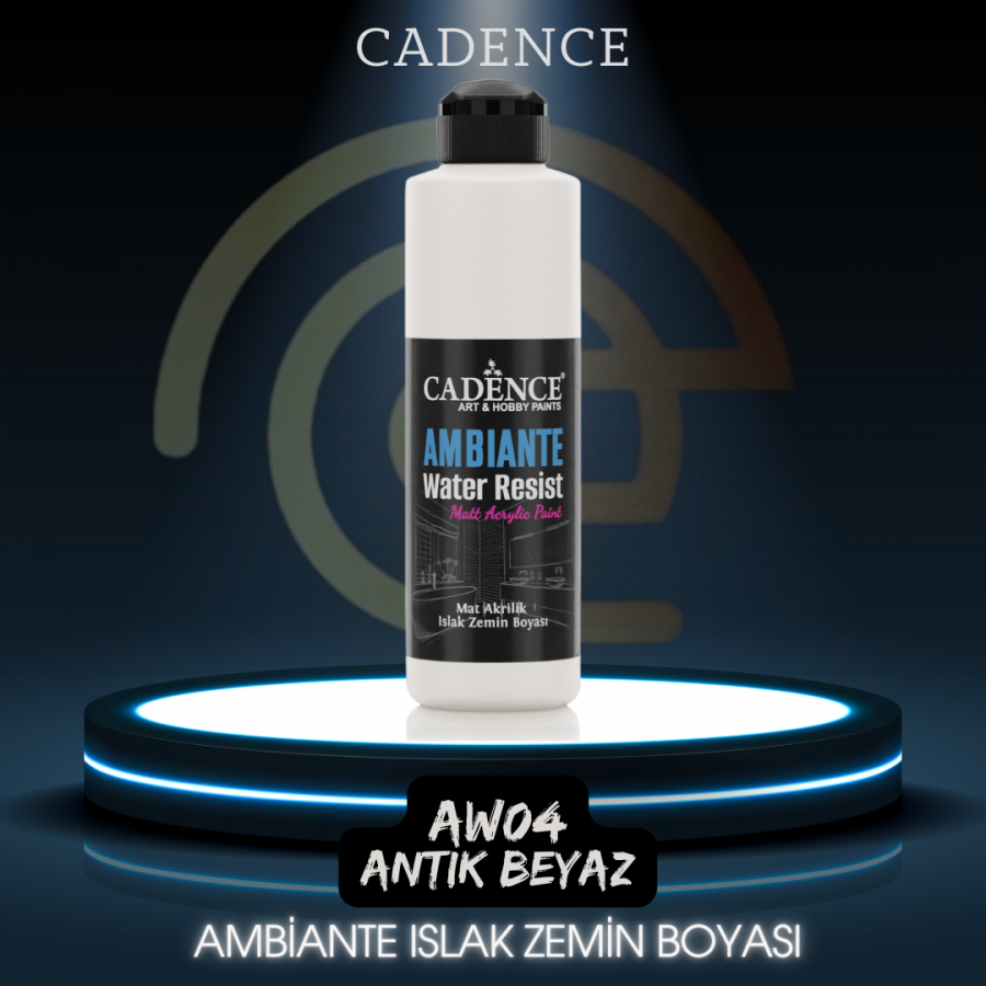 AW04 Antik Beyaz Ambiante Islak Zemin Boyası 250ML + Katalizör 10GR AW04 Antik Beyaz Ambiante Islak Zemin Boyası 250ML + Katalizör 10GR