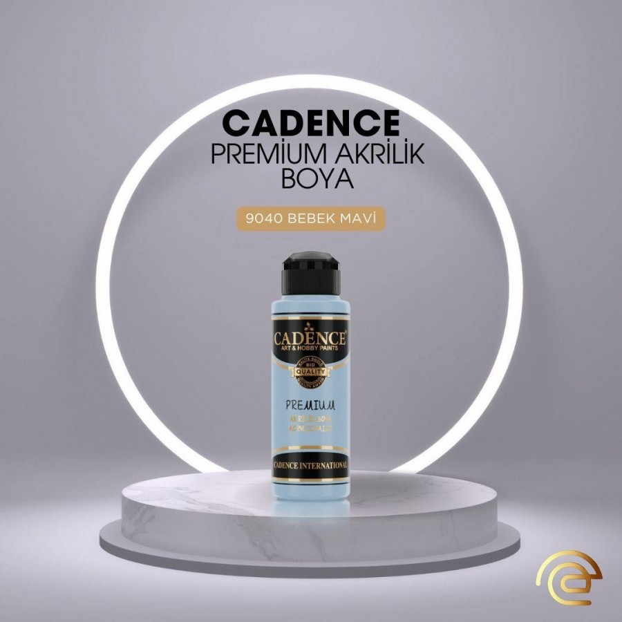 Cadence PREMİUM AKRİLİK BOYA 120 ML 9040 BEBEK MAVİ Cadence PREMİUM AKRİLİK BOYA 120 ML 9040 BEBEK MAVİ