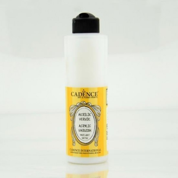 Cadence Su Bazlı Vernik 250 Ml Yarı Mat