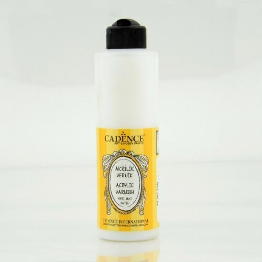 Cadence Su Bazlı Vernik 250 Ml Yarı Mat Cadence Su Bazlı Vernik 250 Ml Yarı Mat