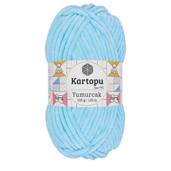 KARTOPU,YUMURCAK K0516 AÇIK TURKUAZ