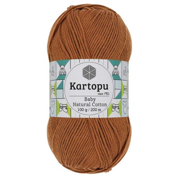 KARTOPU,BABY NATUREL COTTON K1834 KOYU HARDAL