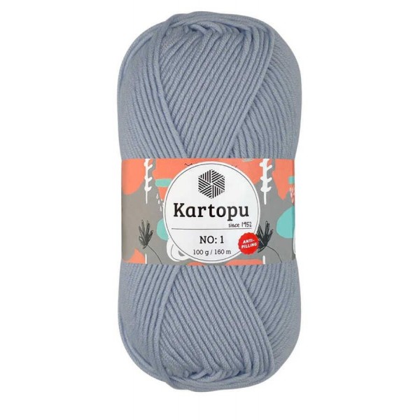 KARTOPU,NO 1 K0580 BUZ MAVİ