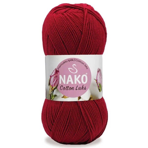 NAKO,COTTON LUKS 97590 KİRAZ NAKO,COTTON LUKS 97590 KİRAZ