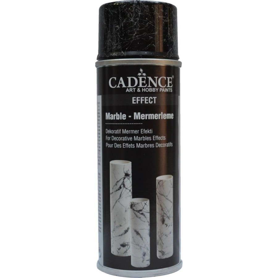 Cadence Sprey Mermer Efekti Gümüş-Silver 200Ml