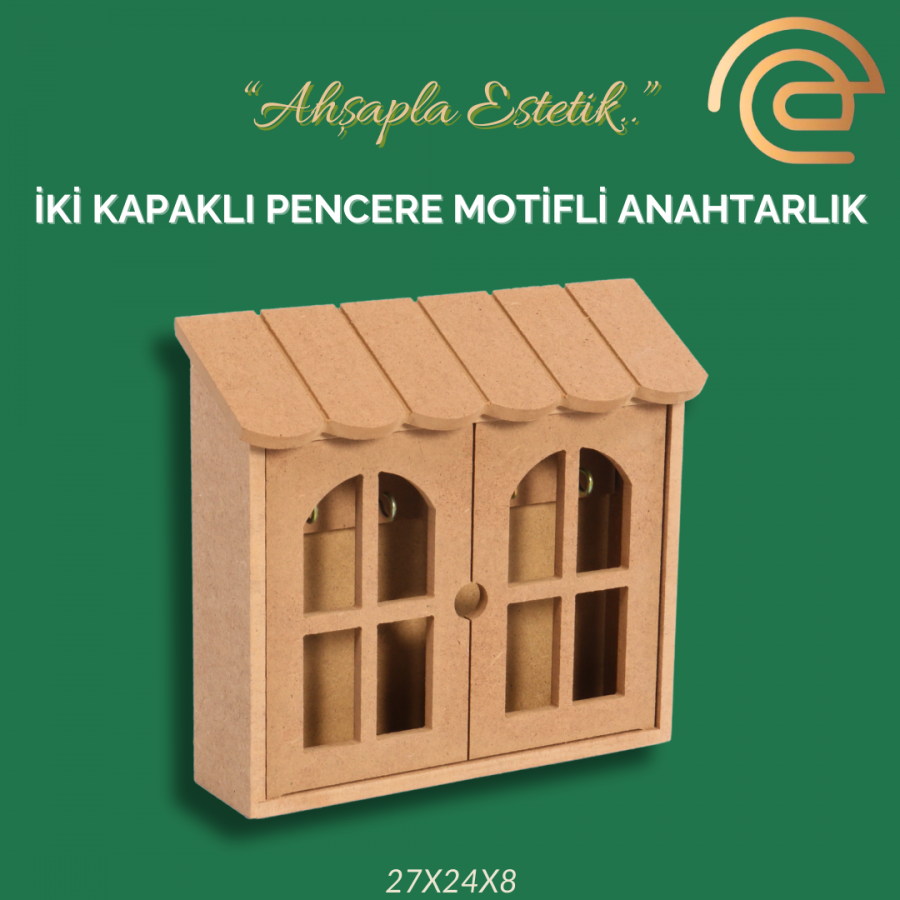 İKİ KAPAK PENCERE ANAHTARLIK