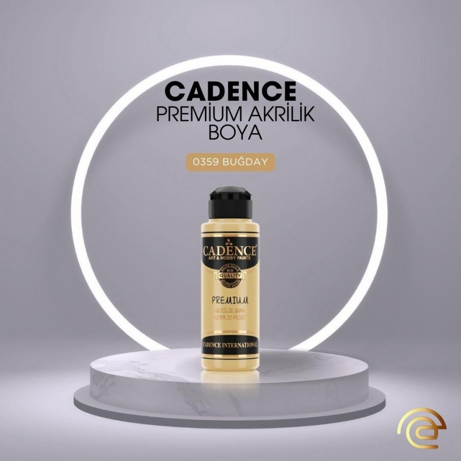 Cadence PREMİUM AKRİLİK BOYA 120 ML 0359 BUĞDAY Cadence PREMİUM AKRİLİK BOYA 120 ML 0359 BUĞDAY