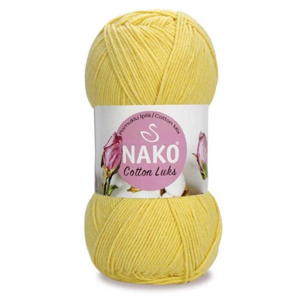 NAKO,COTTON LUKS 97554 LİMON NAKO,COTTON LUKS 97554 LİMON