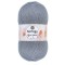KARTOPU,ANGORA NATURAL K0989 KOYU GRİ