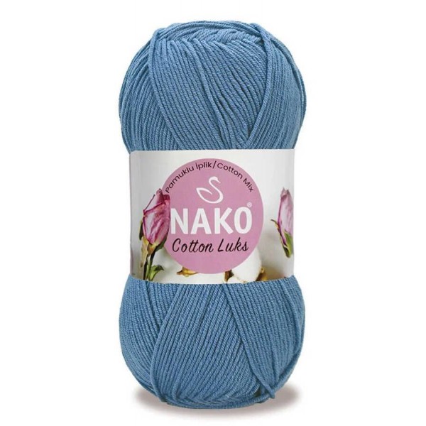 NAKO,COTTON LUKS 97587 MAVİ