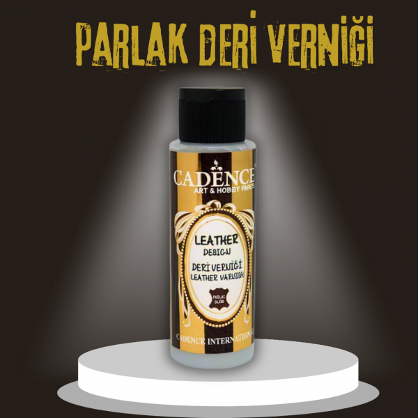 CADENCE 70ML Deri Verniği PARLAK CADENCE 70ML Deri Verniği PARLAK