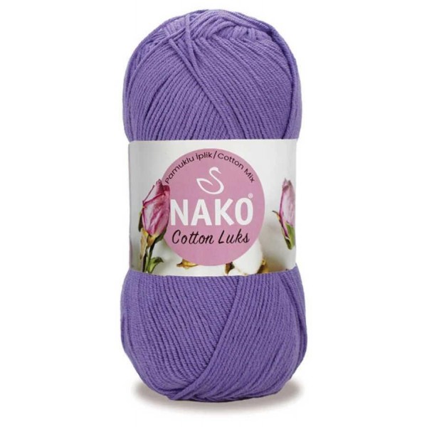 NAKO,COTTON LUKS 97558 MOR NAKO,COTTON LUKS 97558 MOR