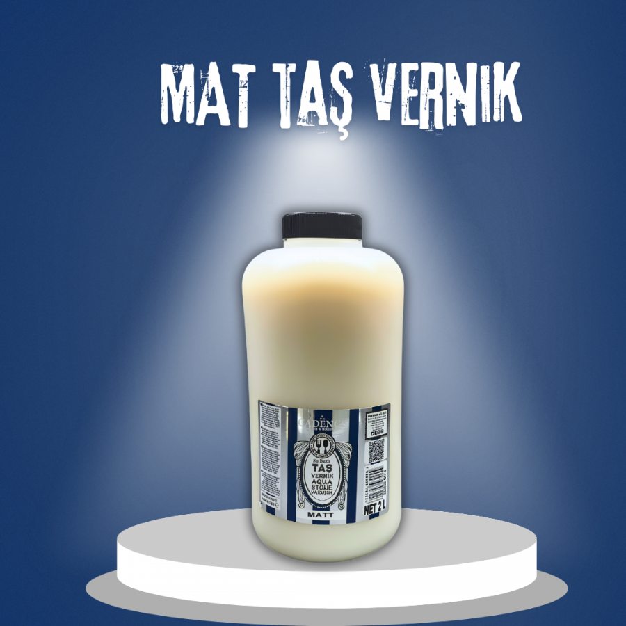 CADENCE 2 LİTRE Mat Taş Vernik