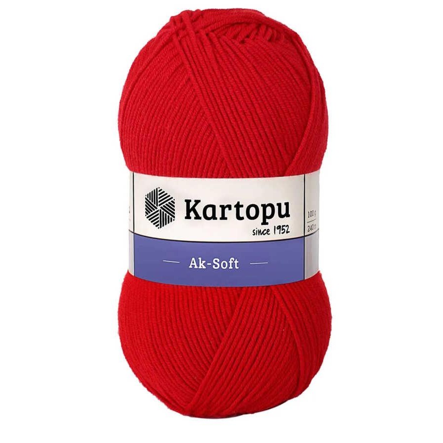 KARTOPU,AK-SOFT K0150 AÇIK KIRMIZI