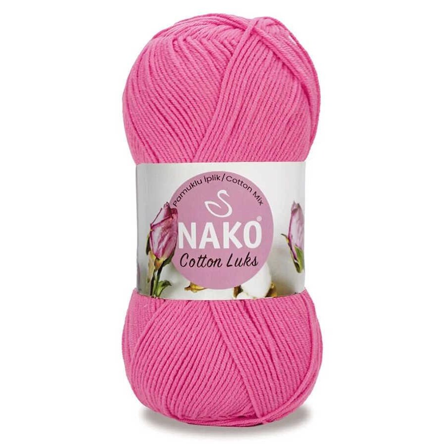 NAKO,COTTON LUKS 97550 GÜL PEMBE