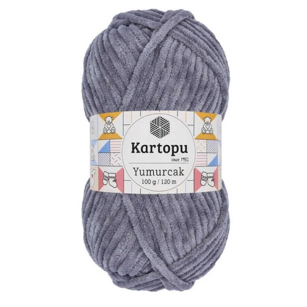 KARTOPU,YUMURCAK K0951 KOYU GRİ