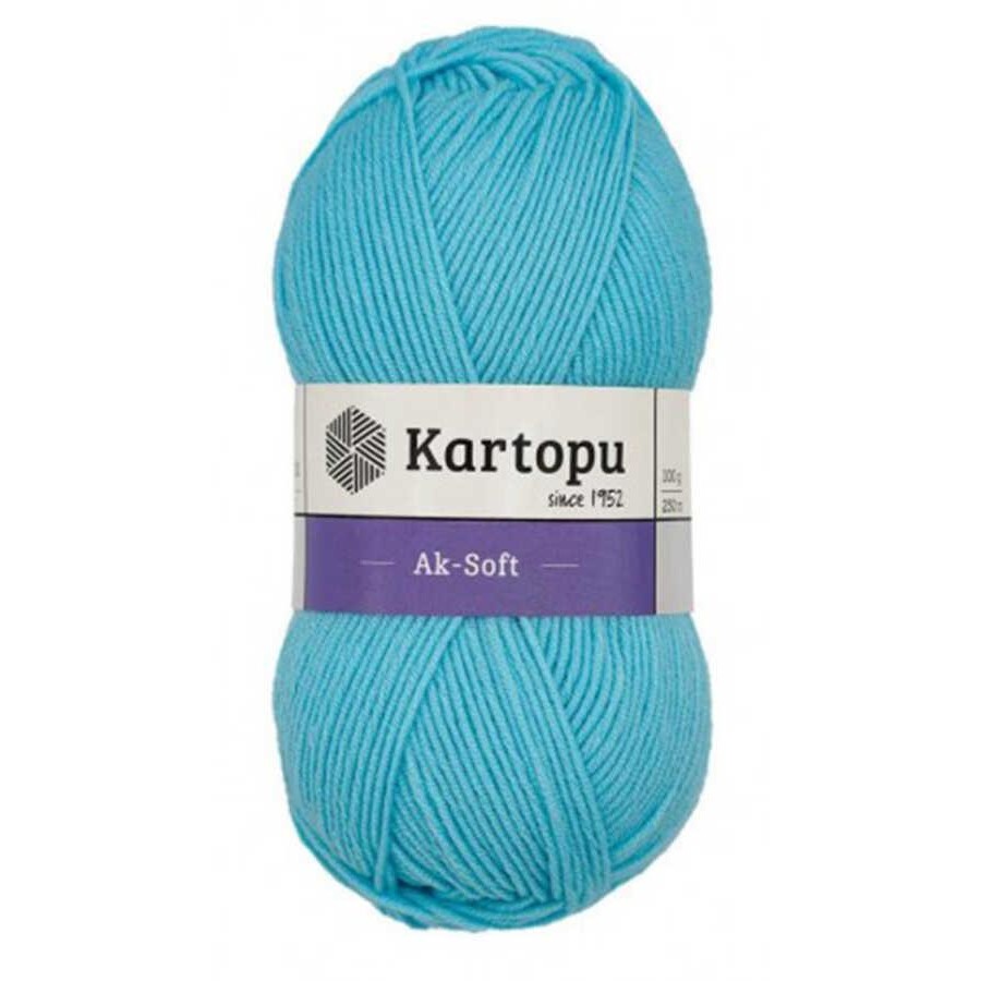 KARTOPU,AK-SOFT K0502 AÇIK TURKUAZ