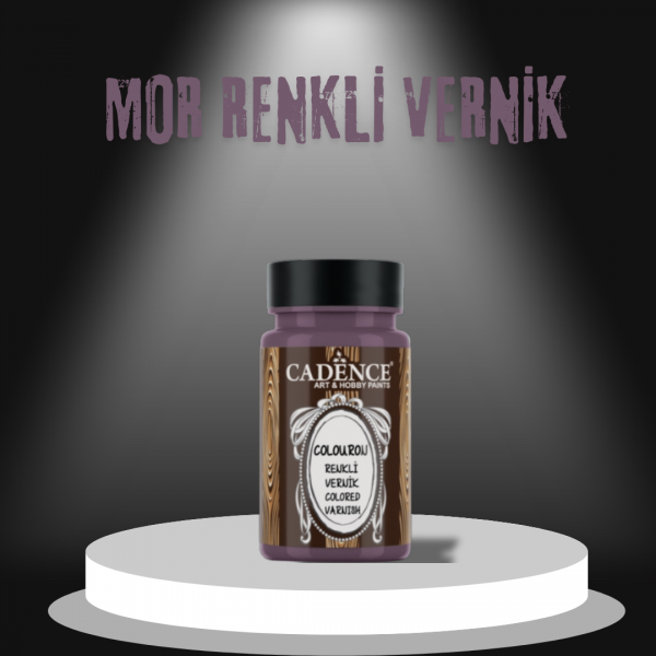 CADENCE CV08 Mor Renkli Vernik 90ML