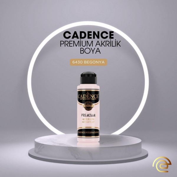 Cadence PREMİUM AKRİLİK BOYA 120 ML 6430 BEGONYA