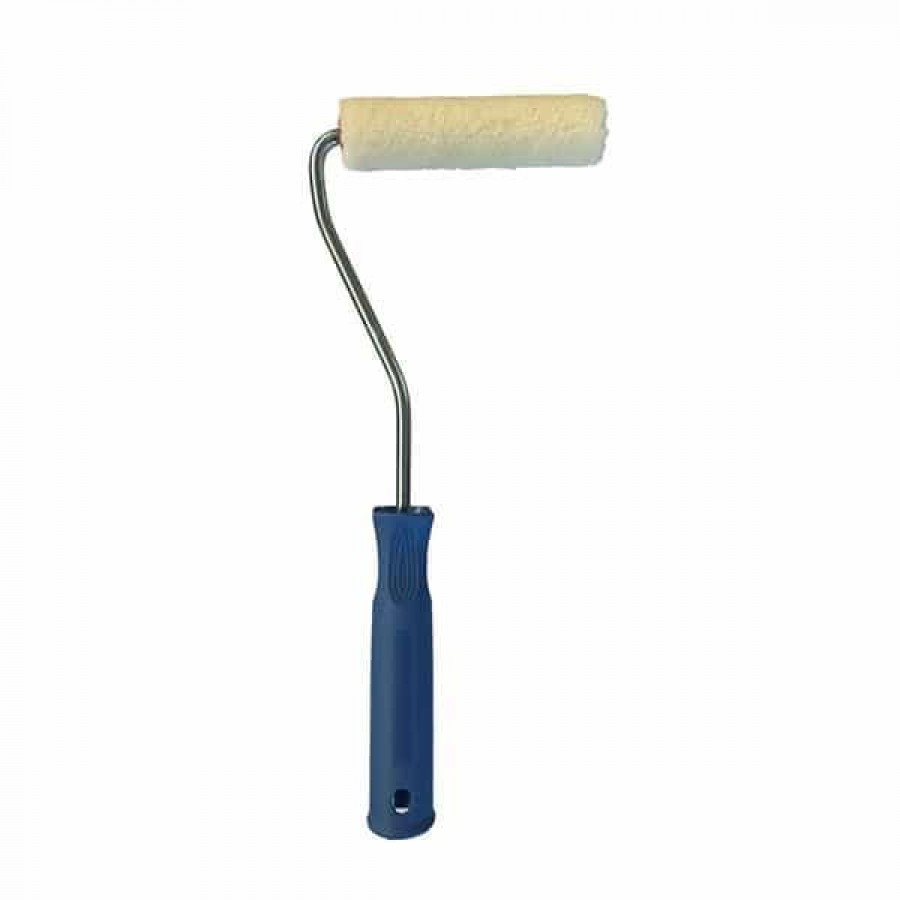 Büyük Kadife Rulo Fırça 10Cm Metal Saplı