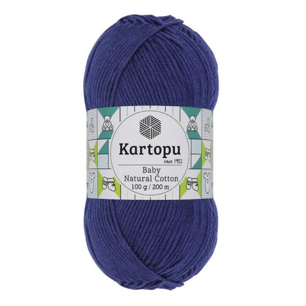 KARTOPU,BABY NATUREL COTTON K0635 LACİVERT