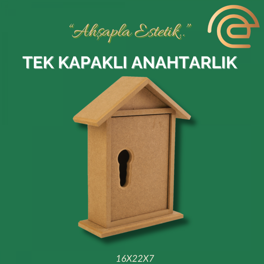 TEK KAPAKLI ANAHTARLIK
