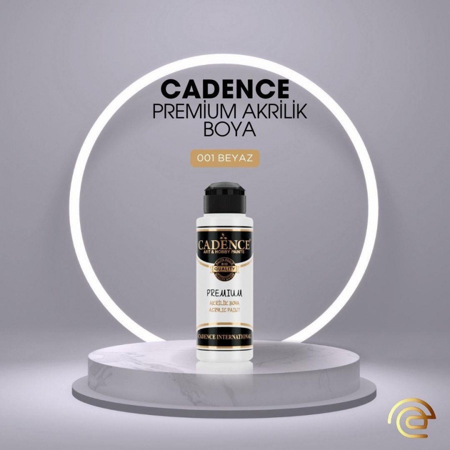 Cadence PREMİUM AKRİLİK BOYA 120 ML 001 BEYAZ Cadence PREMİUM AKRİLİK BOYA 120 ML 001 BEYAZ