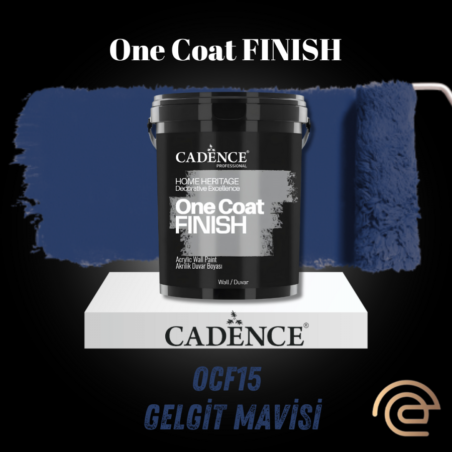 OCF15 Gelgit Mavisi Akrilik Duvar Boyası - One Coat Finish 2.5LT