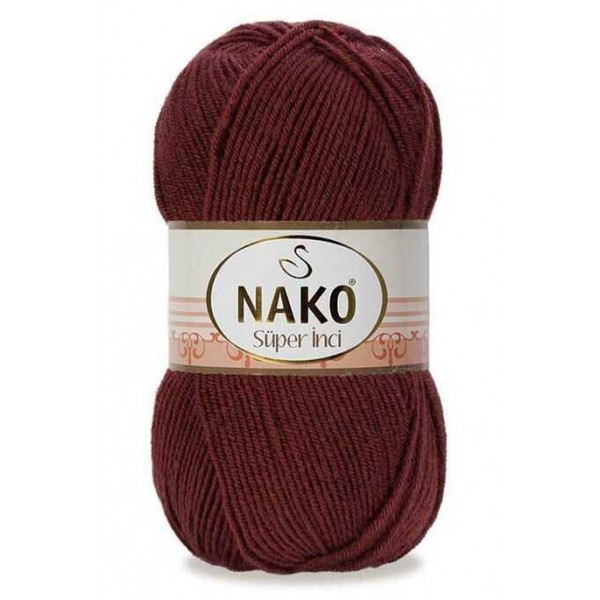NAKO,SÜPER İNCİ 13863 KIZIL KAHVE